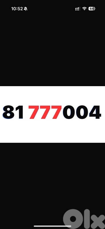 81 777 004  touch prepaid 0