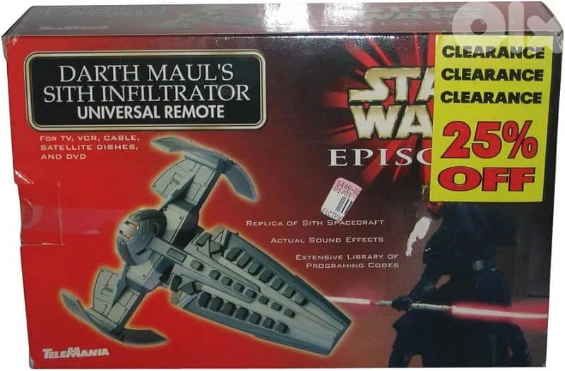 starwars universal remote 0