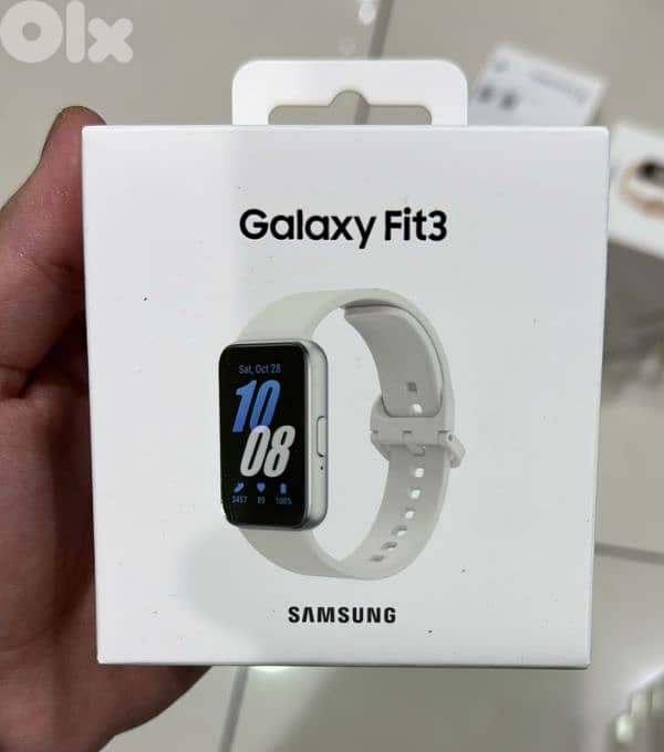 Samsung galaxy watch fit 3 silver 0