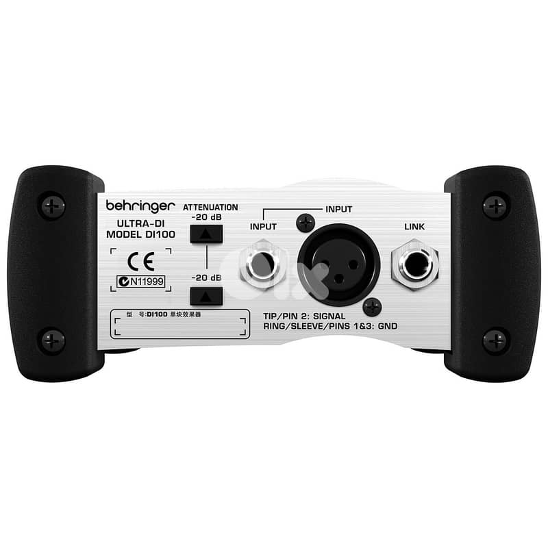 Behringer DI100 DI Box - Instrument Direct Box 0