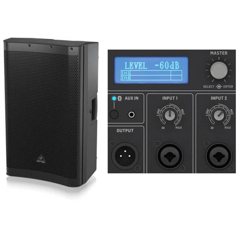 Behringer DR115DSP 1400W 15 inch Powered Speaker 3