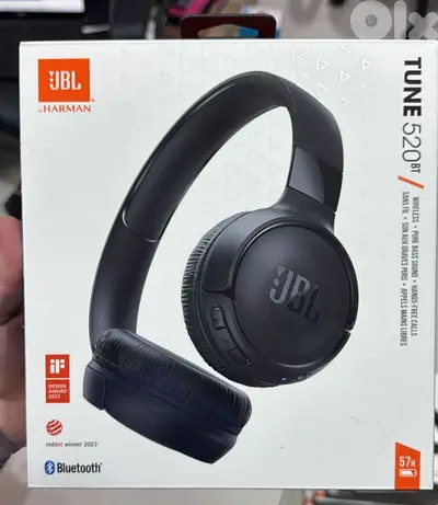Jbl tune 520bt Black