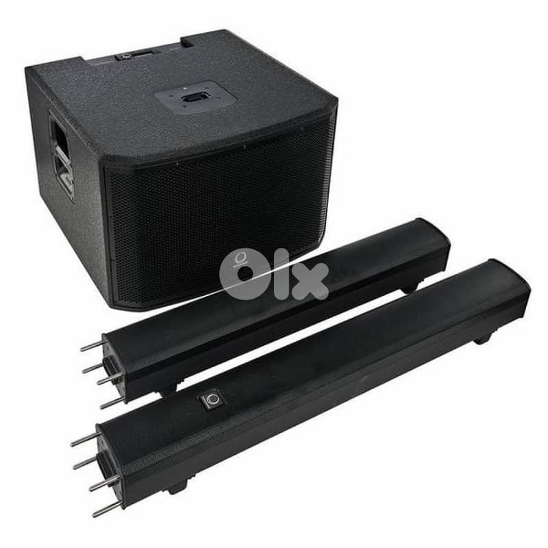 Turbosound iNSPIRE iP3000 2000 watt 3-channel Portable Column PASystem 1