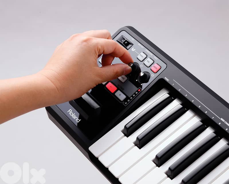 Roland A-49 49-key Keyboard Controller - Black, Arabic Pitch Bend 4
