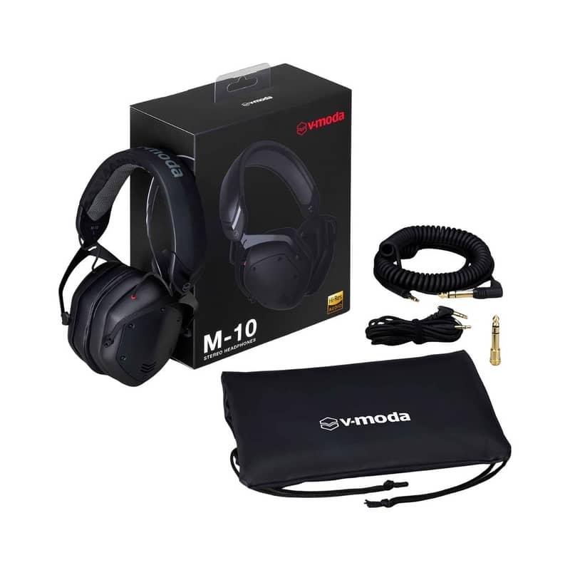 V-Moda M10 DJ Headphones Closed-back, Vmoda Over-ear Headphones 1