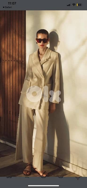 blazer and pants Linen 0