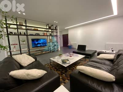 195m2 furnished apartment+gym 4sale in Haret Sakher -شقة في حارة صخر 195m2 furnished apartment+gym 4sale in Haret Sakher -شقة في حارة صخر