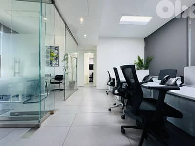 JH25-4499 Furnished Office 260m2 for rent in Sin l Fil