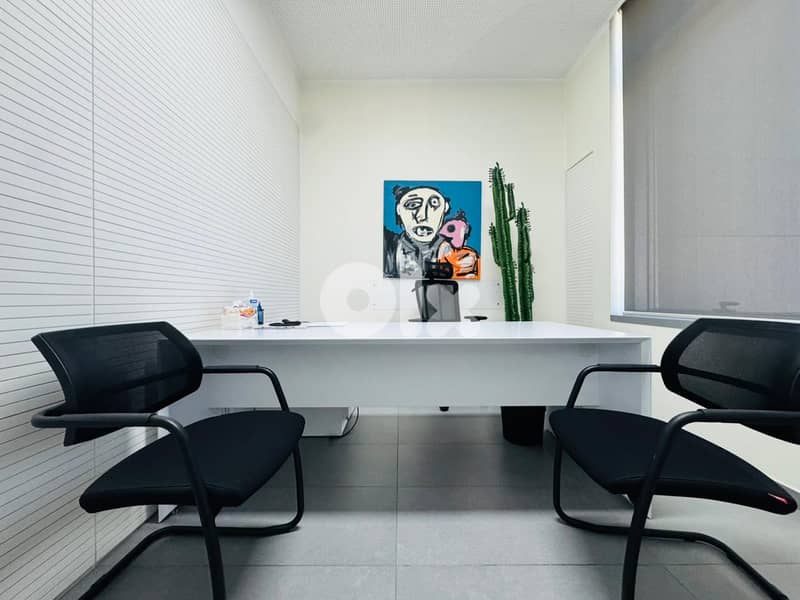 JH25-4499 Furnished Office 260m2 for rent in Sin l Fil 1