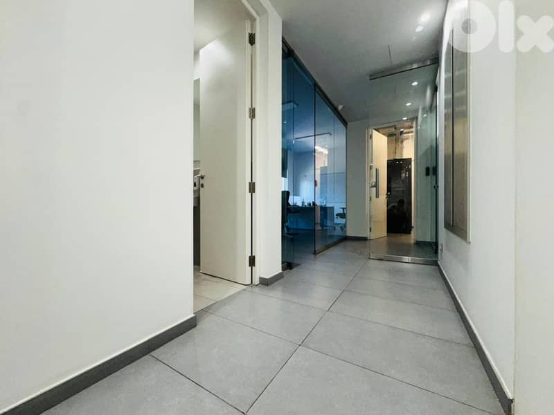 JH25-4499 Furnished Office 260m2 for rent in Sin l Fil 2