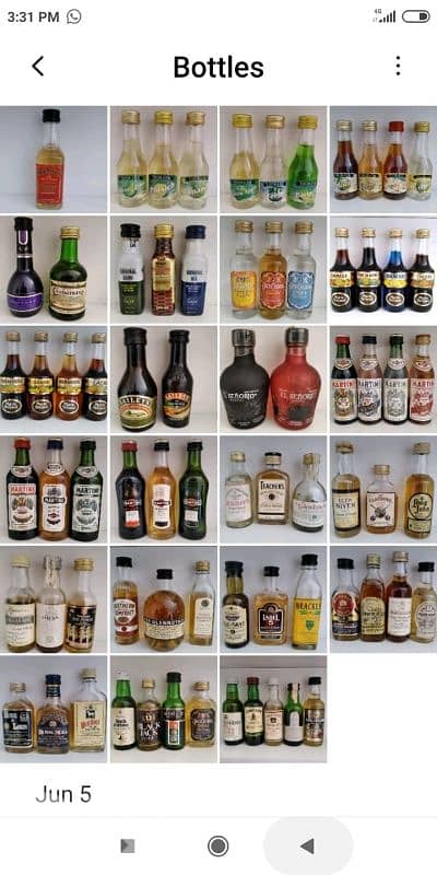 Miniature Bottles 2