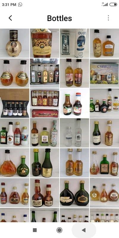 Miniature Bottles 3