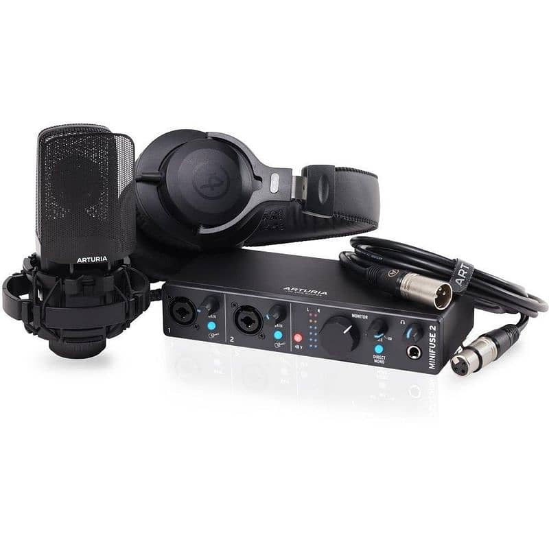 Arturia MiniFuse Recording Pack Black 0
