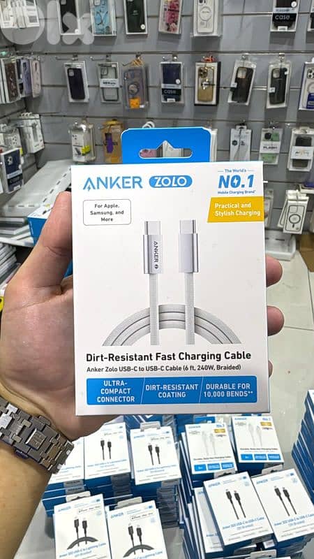 Anker zolo usb-c to usb-c cable 0