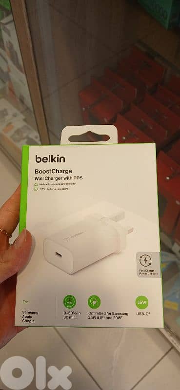 Belkin boostcharge 25w usb-c wall charger with pps 0