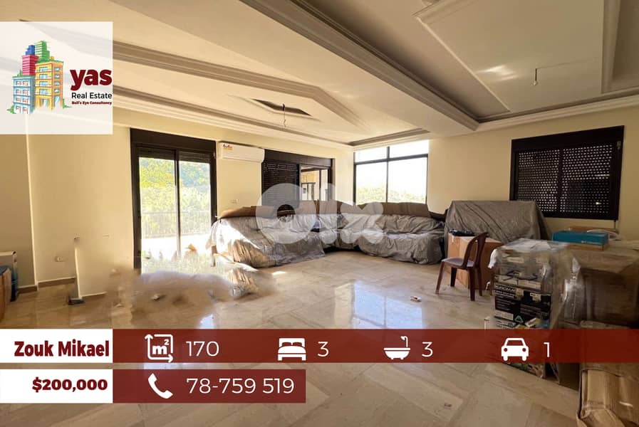 Zouk Mikael 170m2 | Excellent Condition | Prime Location | EH/RH 0