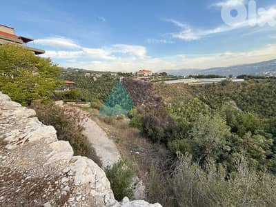1215m2 Prime Land+amazing view 4sale in Ajaltoun - أرض للبيع في عجلتون