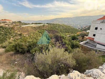 1215m2 Prime Land+amazing view 4sale in Ajaltoun - أرض للبيع في عجلتون