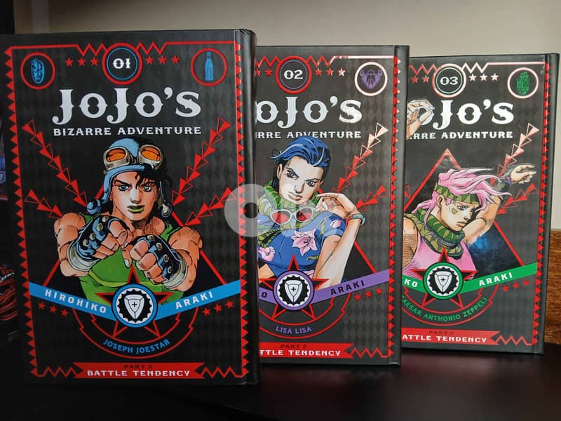 Jojo's Bizarre Adventure (JJBA) PART 2 Hard Cover Manga for sale 0