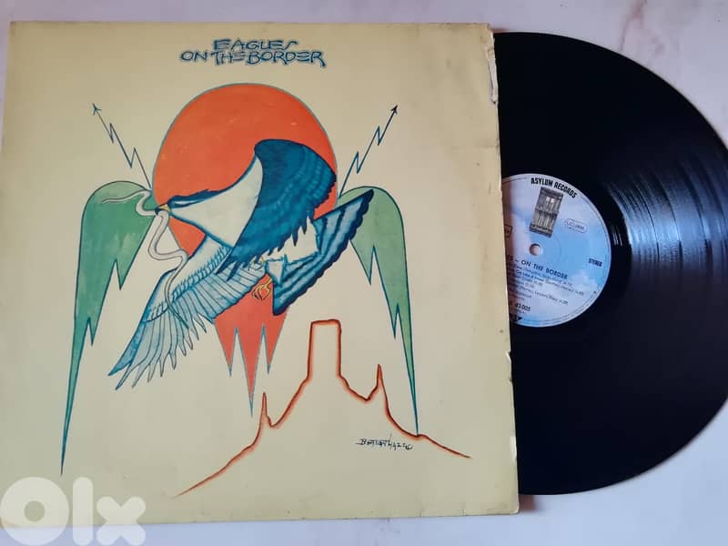 Eagles – On The Border vinyl album 0