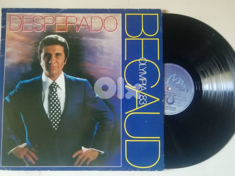 Gilbert Bécaud Desperado - Olympia 83  Vinyl LP 0