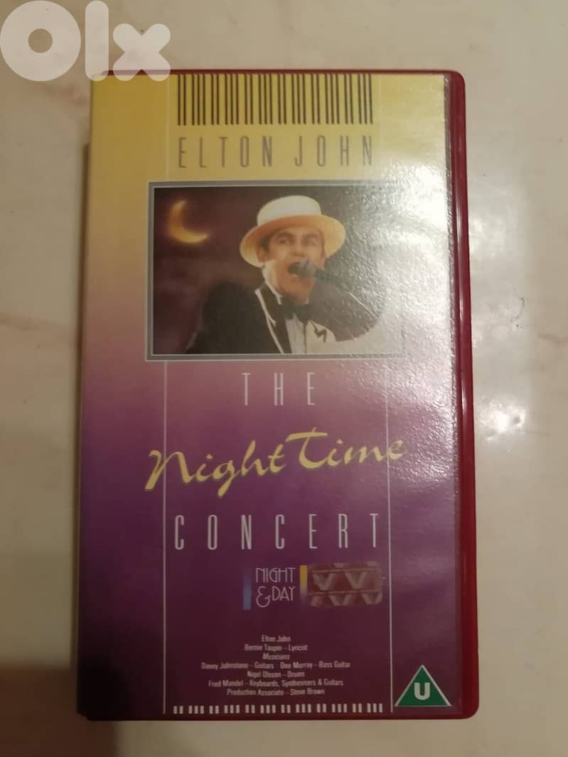 Elton John – The Night Time Concert VHS 0