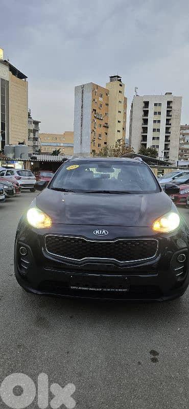 Kia Sportage 2017 company source f. o  4wd ABS AIRBAG RIMS like new 0