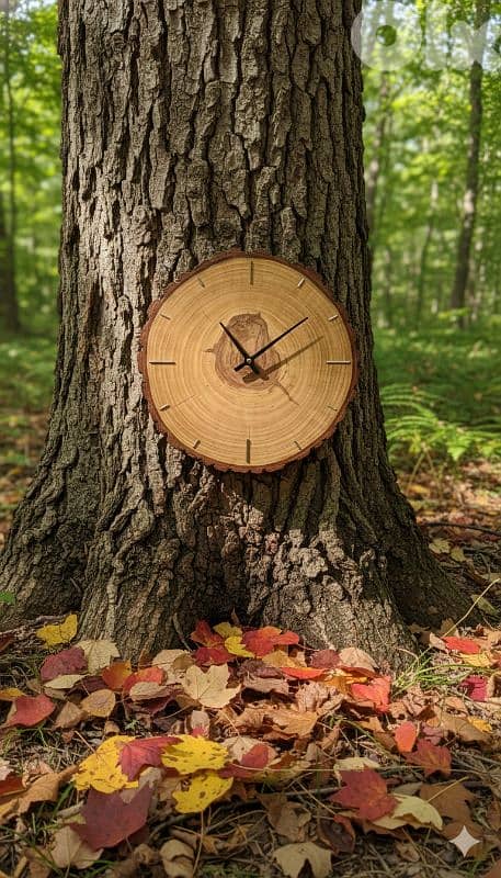 Handcrafted Wall Clock 0