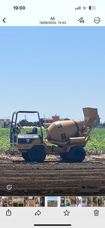 Self loading mixer carmix one 2