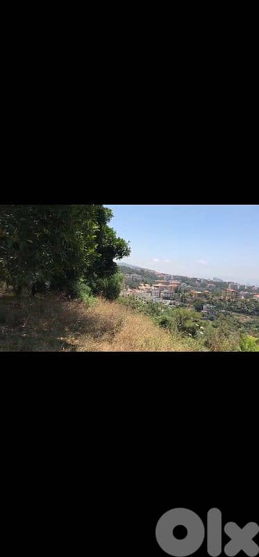 land for sale in bchamoun أرض للبيع في بشامون