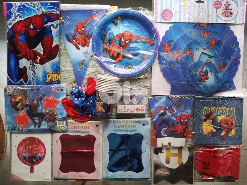 spiderman birthday decoration 1