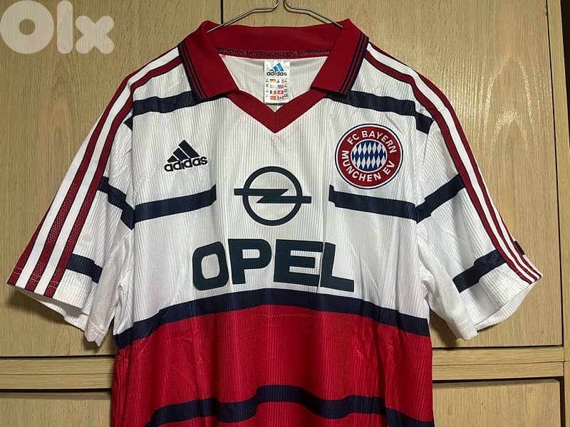 Bayern Munich 1999 Third rare adidas jersey 0