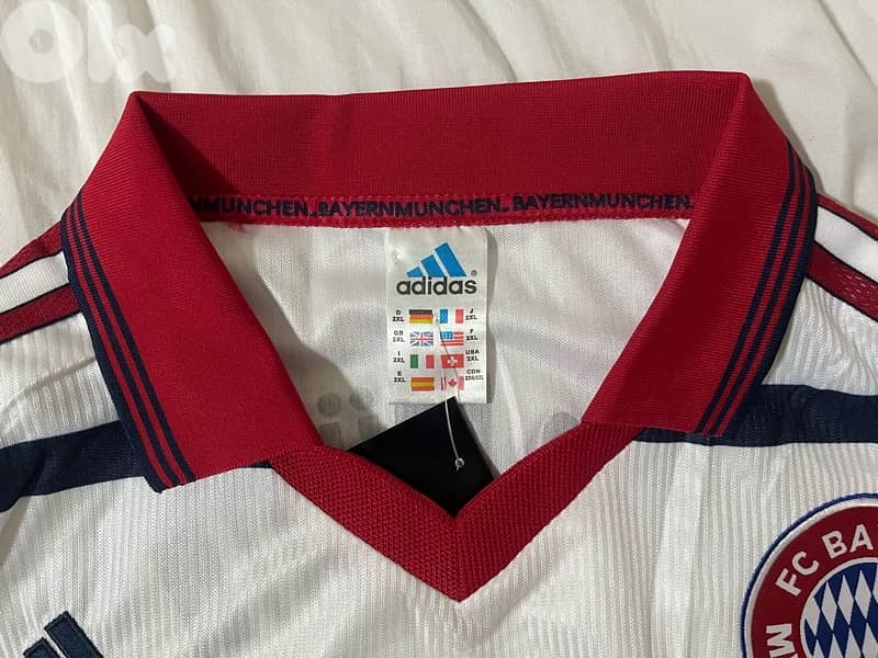 Bayern Munich 1999 Third rare adidas jersey 2