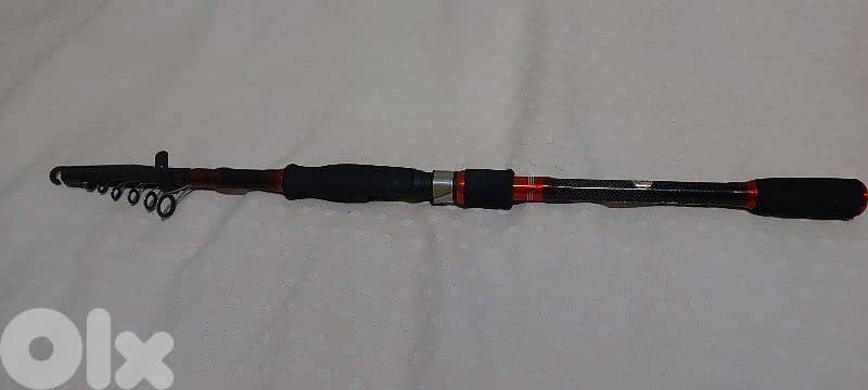 Used Carbon Fishing Rod 300 cm+Fishing reel 7000+string :WA 03668674 0