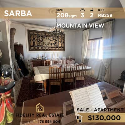 Apartment for sale in Sarba RB259 شقة للبيع في صربا
