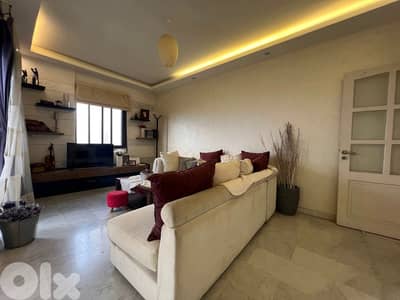 Ghadir 155m2 | Furnished Flat | Panoramic VIew | Calm Street | EH