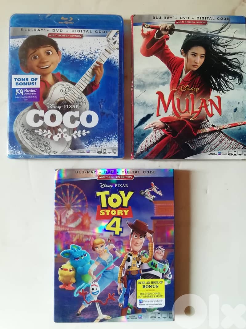 Sealed Blu-ray +DVD movies 0