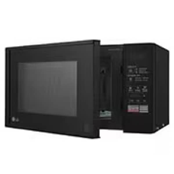 LG Microwave 20L with EasyClean coating, rounded corners, black 4
