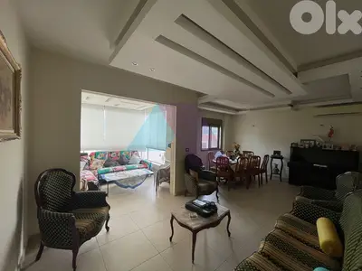250m2 Furnished duplex apartment+open view 4sale in Mansourieh-منصورية