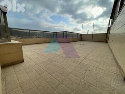 250m2 Furnished duplex apartment+open view 4sale in Mansourieh-منصورية