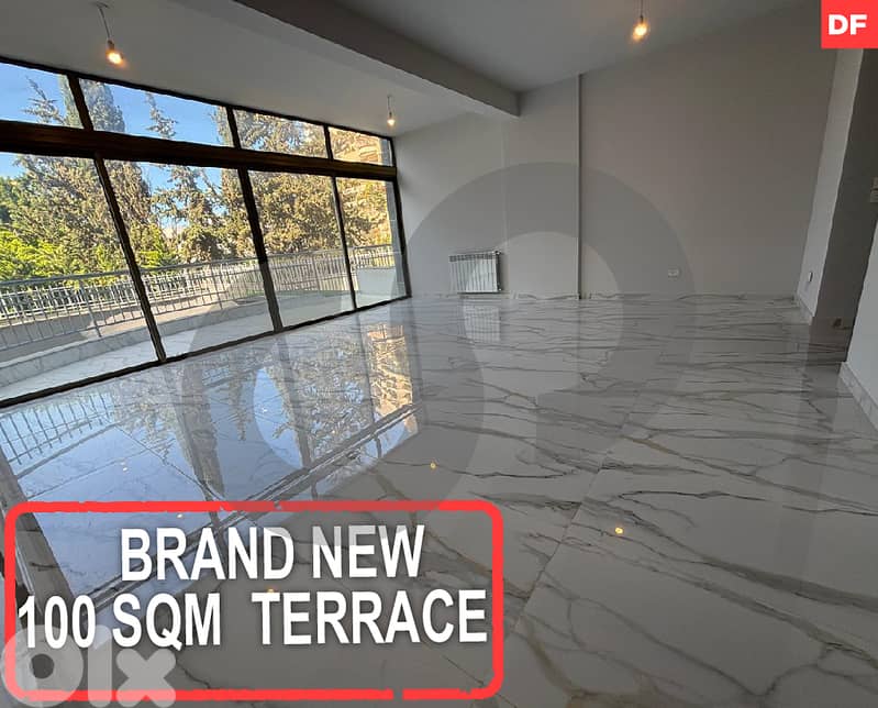 Brand new, 100sqm terrace, metn, dbayeh/ضبيه REF#DF128156 0