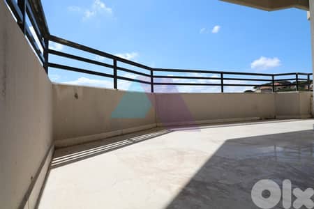 350m2 duplex apartment+terrace+open view 4sale in Baabdatشقة في بعبدات