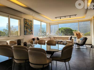 Luxurious Fully Furnished Duplex With gadren for Sale in Baabdat