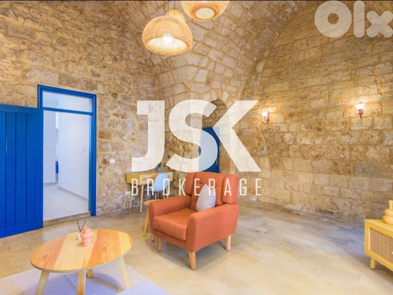 L19606 - Furnished Old House For Rent in Batroun 0