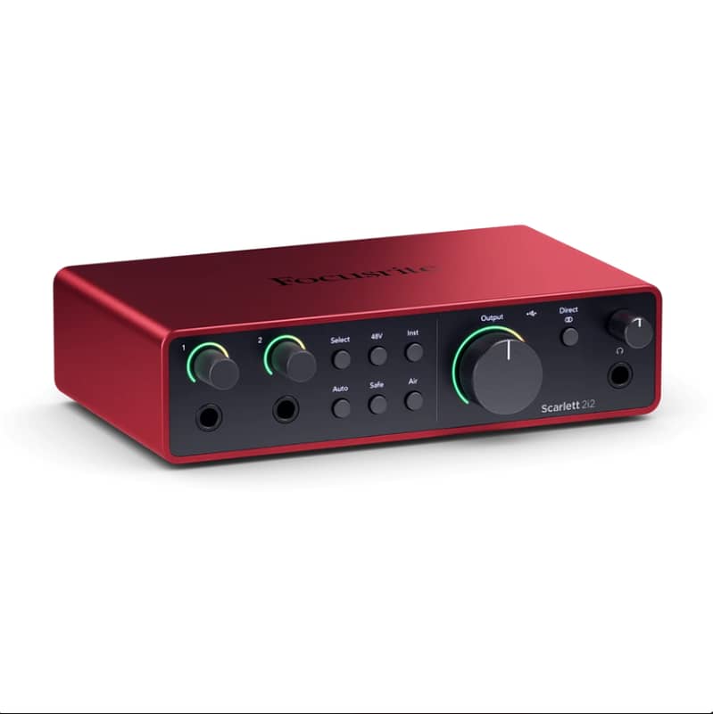 Focusrite Scarlett 2i2 Studio 4th Gen Audio Interface 1