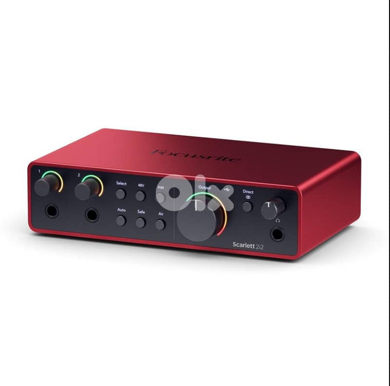 Focusrite Scarlett 2i2 4th Gen Audio Interface 0