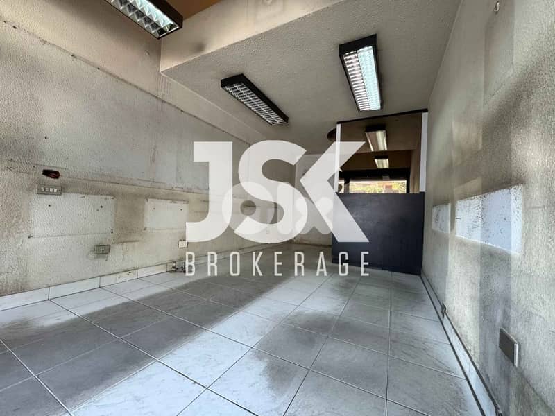 L19624 - 30 SQM Shop For Rent in Antelias, Main Road 0