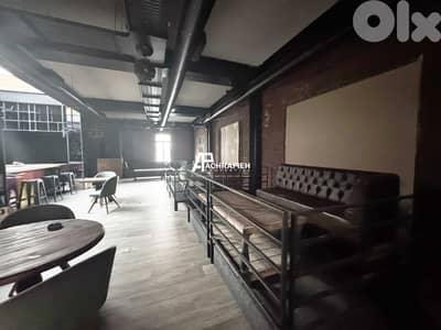 250 Sqm - Fully Furnished Restaurant For Rent in Achrafieh
