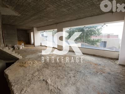 L19633 - Core And Shell Showroom For Rent in Khenchara