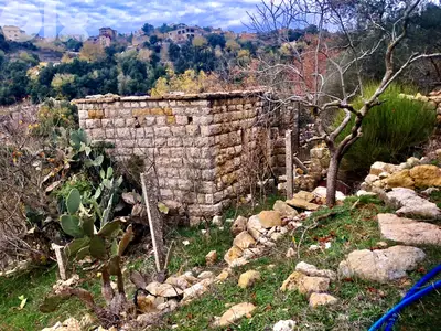 2,600 SQM Land in Ghine (Above Adma) with open Sea & Mountain View